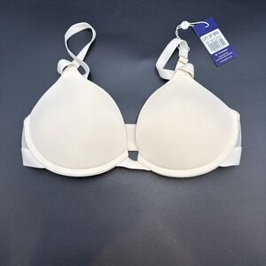 NWT Pepper Lift Up Bra In White Smoke Size 34B